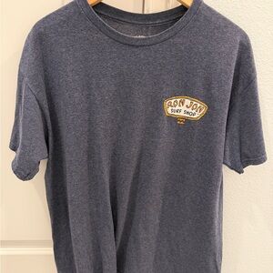 Ron Jon Surf Shop Billabong Heather Navy Graphic Tee